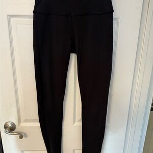 ALO Yoga Black Leggings with Logo